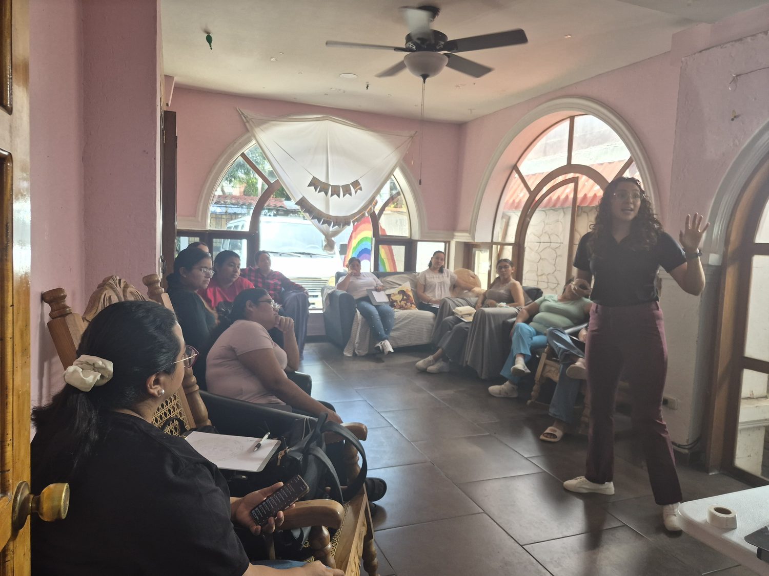 Hope Institute training session with youth in El Salvador